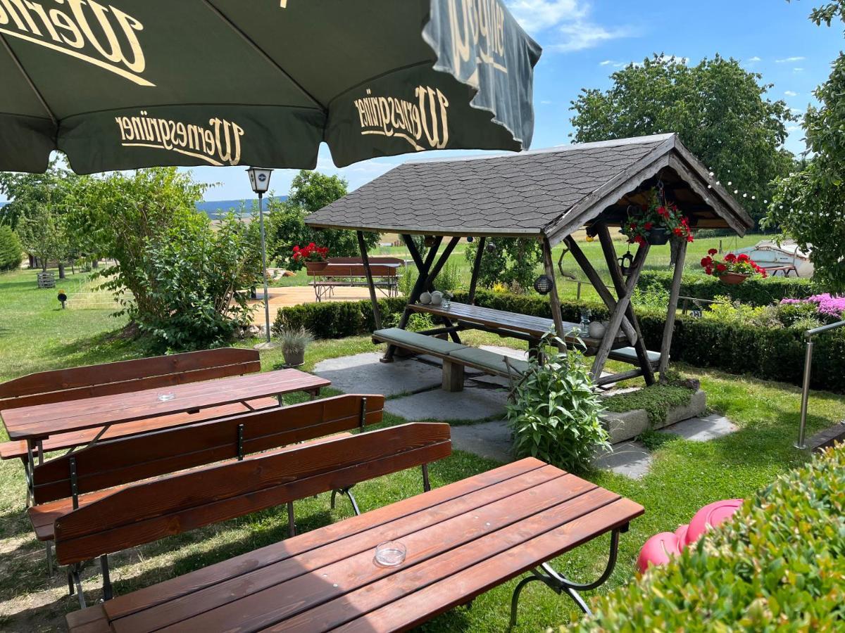 Gasthof Drei Schwanen Langenwetzendorf Zewnętrze zdjęcie